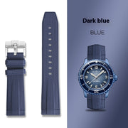 Rubber Silicone Sports Watch Strap